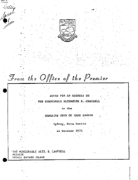Can. Club of Cape Breton, Sydney, N.S.