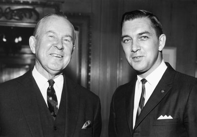 With Lester B. Pearson, 1967